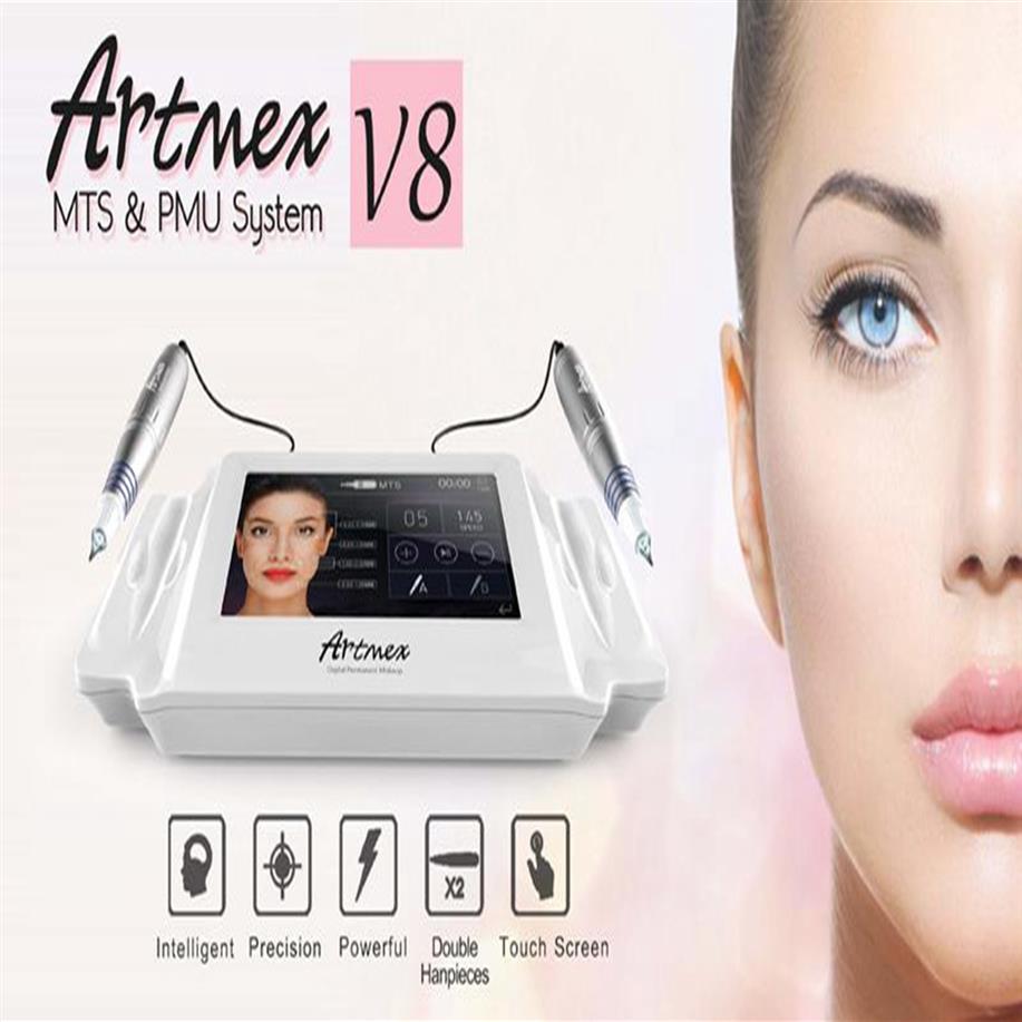 Permanent Makeup digital Artmex V8 touch Tattoo Machine set Eye Brow Lip Rotary Pen MTS System254V
Permanent Makeup digital Artmex V8 touch Tattoo Machine set Eye Brow Lip Rotary Pen MTS System254V