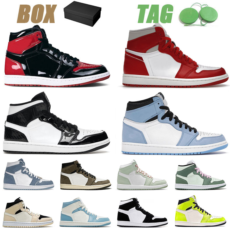 New Jumpman 1 1s Designer Baketball Shoes For Mens Womens J1 With Box University Blue High Patent Bred Mid Dutch Green Sports Sneakers Trainers Big Size Us 12 13, 36-46 mid barely rose
New Jumpman 1 1s Designer Baketball Shoes For Mens Womens J1 With Box University Blue High Patent Bred Mid Dutch Green Sports Sneakers Trainers Big Size Us 12 13, 36-46 mid barely rose