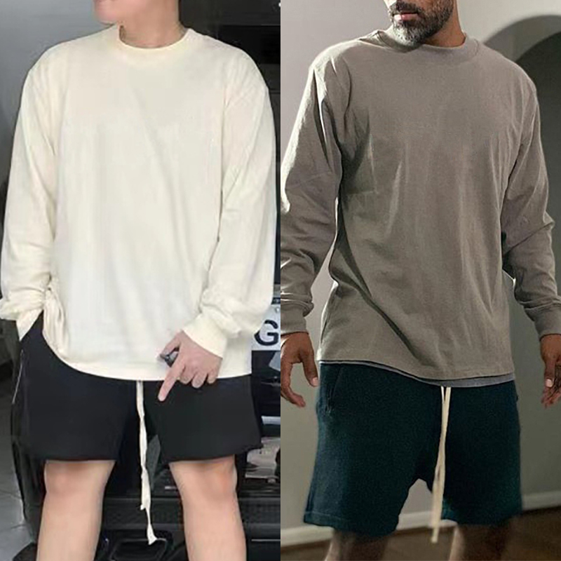 Front Lettering Long Sleeves T shirts 5 Colors Casual Cotton Jersey Tee T-Shirts Men Women Hip Hop Streetwear MG200217, Beige
Front Lettering Long Sleeves T shirts 5 Colors Casual Cotton Jersey Tee T-Shirts Men Women Hip Hop Streetwear MG200217, Beige