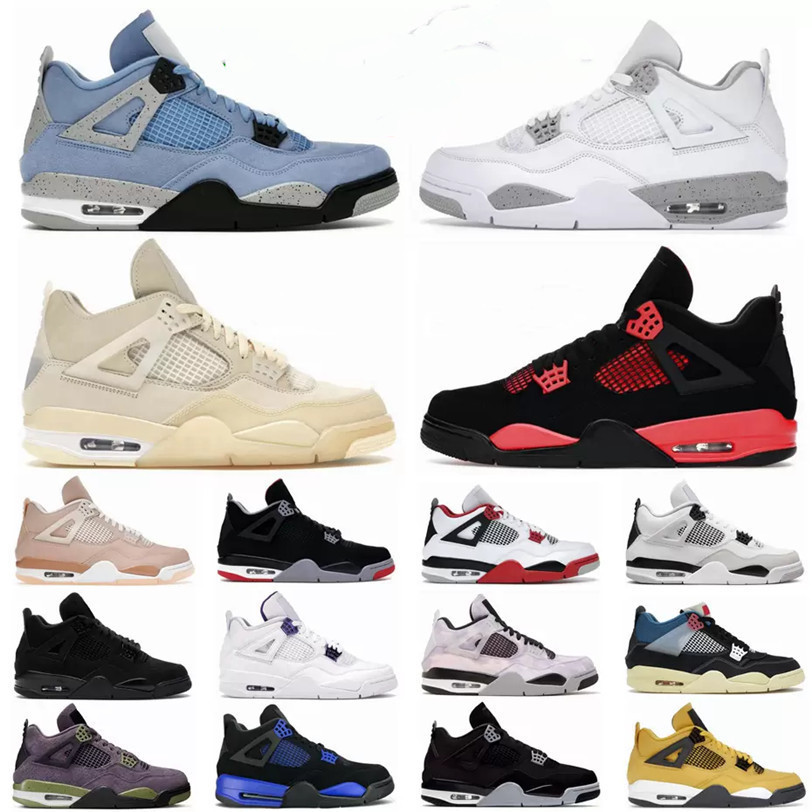 Black Cat Bred Jumpman 4 Basketball Shoes White Cement Red Thunder men women running shoes University Blue Sail Canyon Purple Sports, 32322214
Black Cat Bred Jumpman 4 Basketball Shoes White Cement Red Thunder men women running shoes University Blue Sail Canyon Purple Sports, 32322214