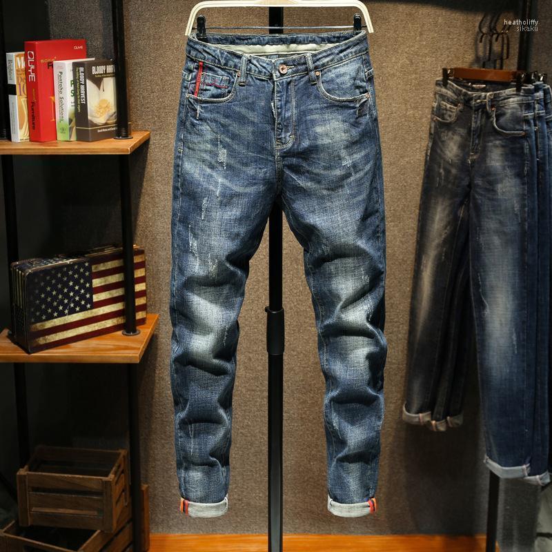 Men's Jeans Fashion Brand Men Slim Fit Autumn And Winter Retro Blue Stretch Pockets Desinger Fashions Casaul Man JeansMen's Heat22, 825 blue
Men's Jeans Fashion Brand Men Slim Fit Autumn And Winter Retro Blue Stretch Pockets Desinger Fashions Casaul Man JeansMen's Heat22, 825 blue