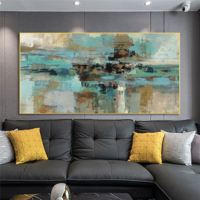 Large Size Turquoise Abstract Canvas Paintings On the Wall Art Posters And Prints Modern Graffiti Art Canvas Pictures Home Decor
Large Size Turquoise Abstract Canvas Paintings On the Wall Art Posters And Prints Modern Graffiti Art Canvas Pictures Home Decor