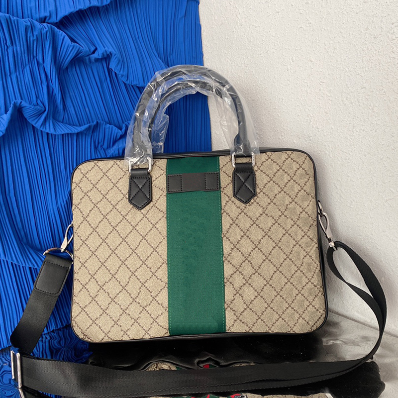 Luxury Fashion Designer Men Briefcase Shoulder New Coin Laptop Bags Super Messenger Bagman duffle bag black on The Go Tote