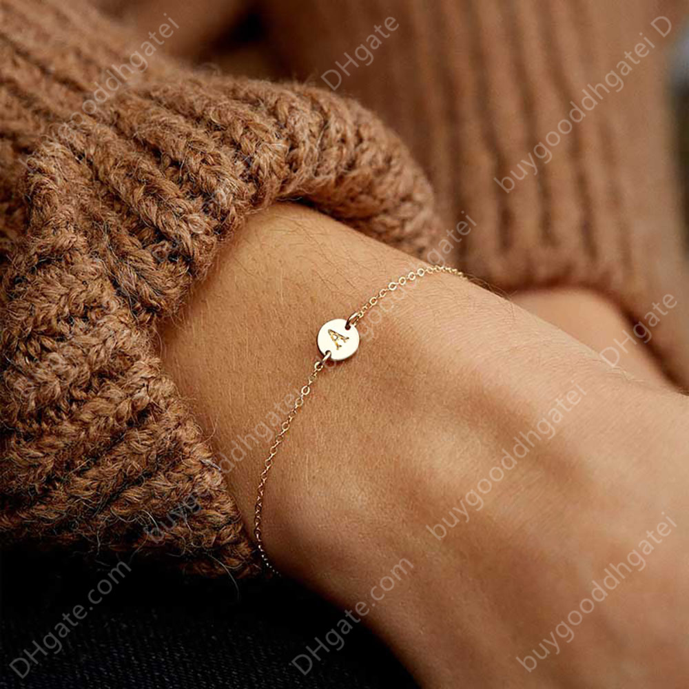 Dainty Gold Color Initial Letter A-z Charm Bracelet Adjustable Chain Love Bangles Bracelets for Women Fashion Jewelry
Dainty Gold Color Initial Letter A-z Charm Bracelet Adjustable Chain Love Bangles Bracelets for Women Fashion Jewelry