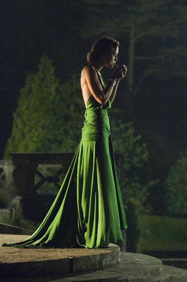 Hunter Green prom Dresses on keira knightley from the movie atonement designed by jacqueline durran long celebrity dress Evening