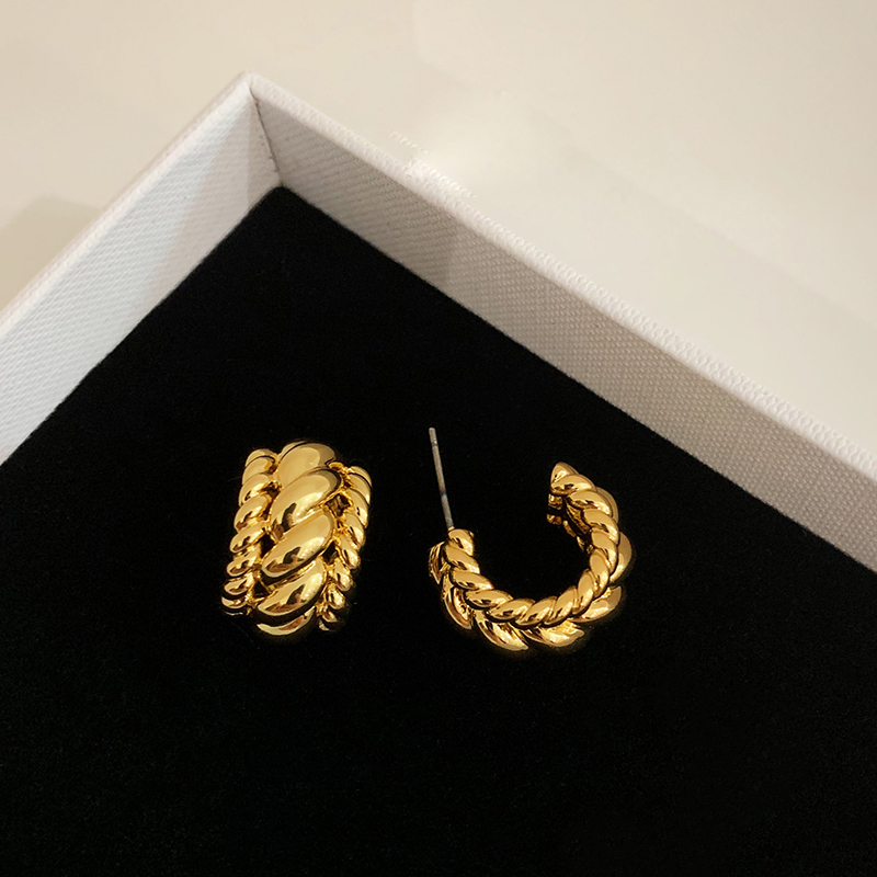 Punk Gold Color Big Thick Twisted Hoop Earrings For Women Minimalist Statement Chain Party Jewelry Hoops 220716
Punk Gold Color Big Thick Twisted Hoop Earrings For Women Minimalist Statement Chain Party Jewelry Hoops 220716