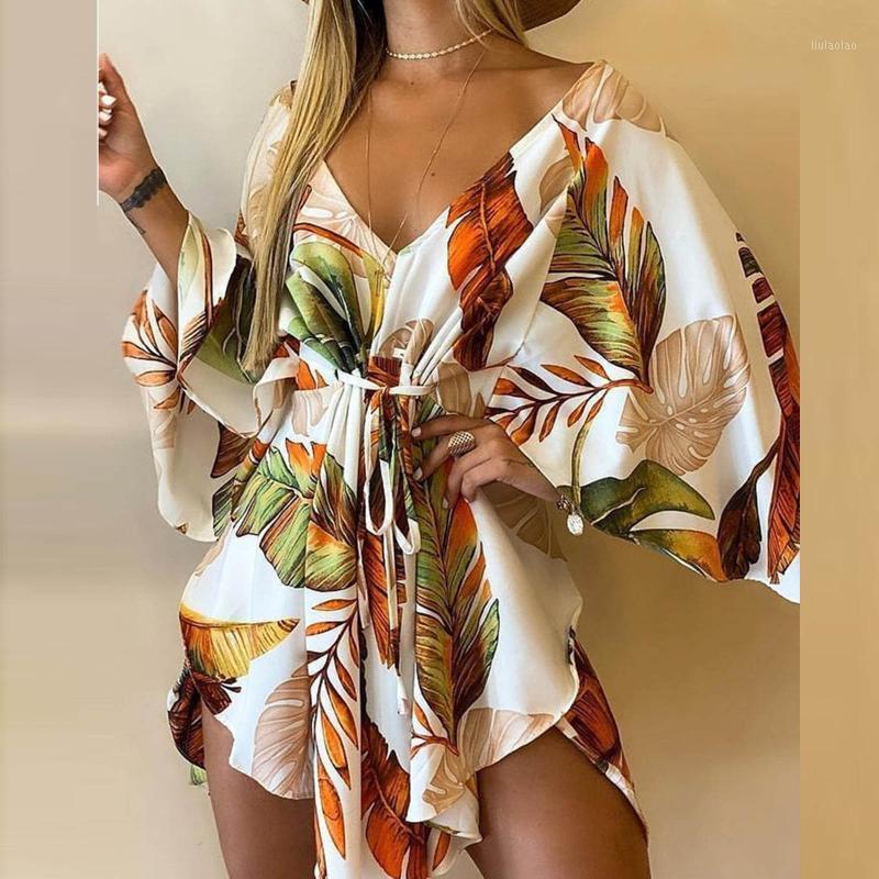Casual Dresses Summer Dress Fashion Women Autumn V-neck Printing Loose Comfy Short Sleeve Robe Femme Été Y2k Vestido De Mujer, Wh
Casual Dresses Summer Dress Fashion Women Autumn V-neck Printing Loose Comfy Short Sleeve Robe Femme Été Y2k Vestido De Mujer, Wh