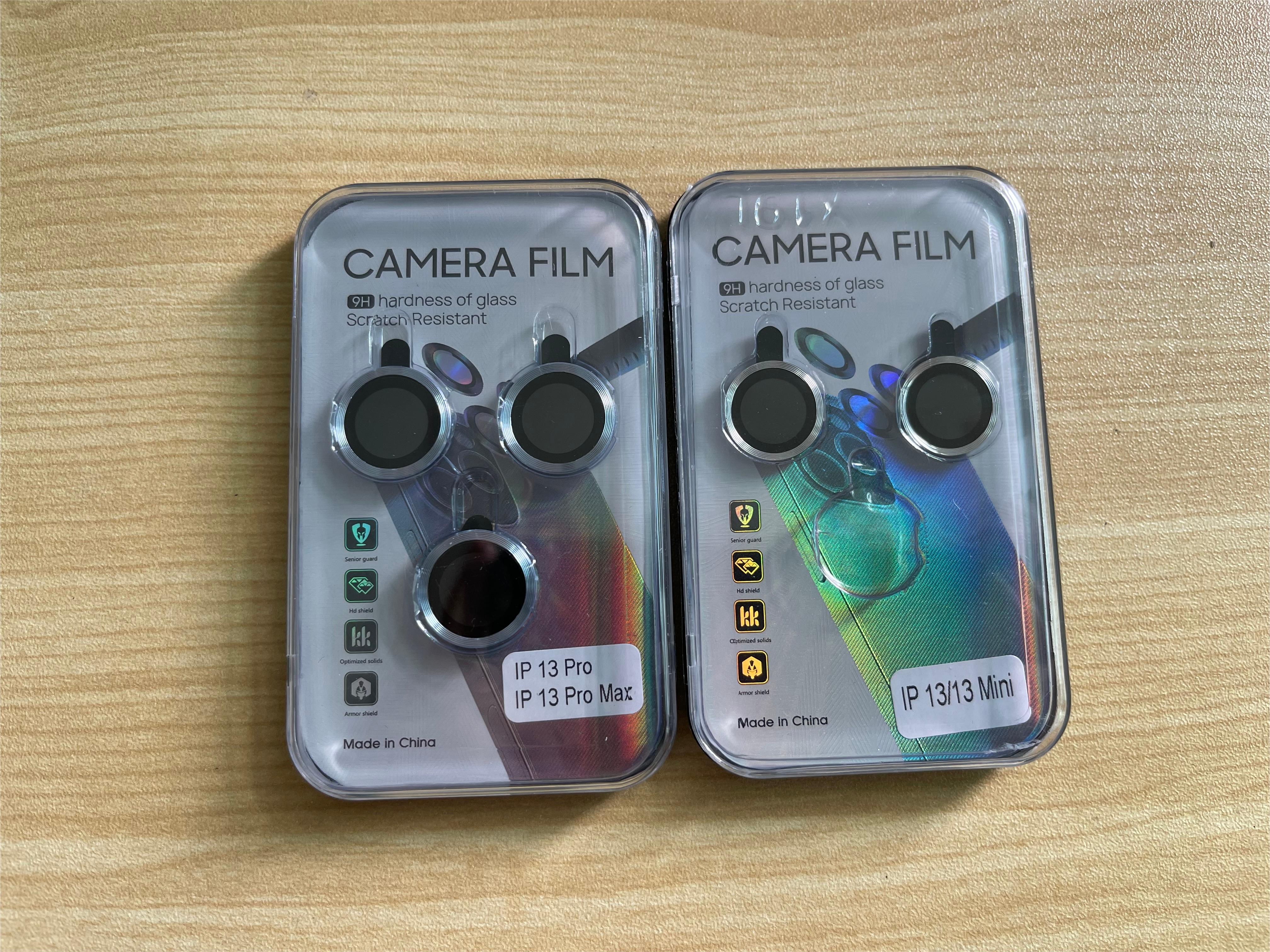 Eagle Eye Camera Protector for iPhone 17 16 15 14 13 12 11 Pro Max Mini Metal CD Lines Lens Glass with Retail Package
