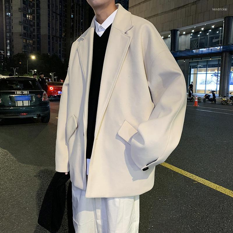Men's Wool & Blends 2022 Mens Korean Fashion Jackets Coats Man Harajuku Streetwear Coat Men Solid Vintage Oversized Trench Kend22, Black
Men's Wool & Blends 2022 Mens Korean Fashion Jackets Coats Man Harajuku Streetwear Coat Men Solid Vintage Oversized Trench Kend22, Black