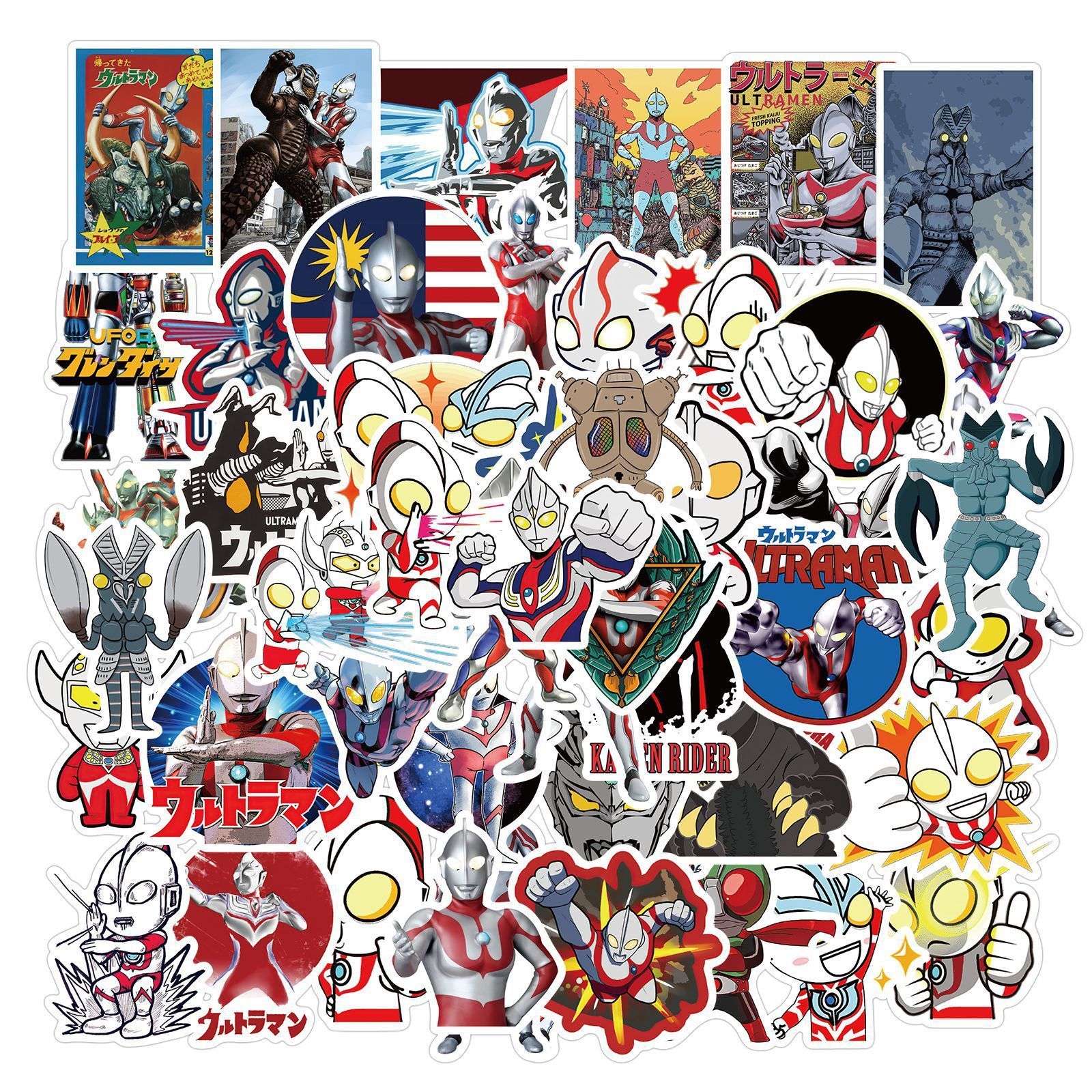 New Sexy 50Pcs Ultraman Cartoon Graffiti Sticker Laptop Suitcase Skateboard Motorcycle Guitar Waterproof Kids Classic Toy Sticker Decal
New Sexy 50Pcs Ultraman Cartoon Graffiti Sticker Laptop Suitcase Skateboard Motorcycle Guitar Waterproof Kids Classic Toy Sticker Decal