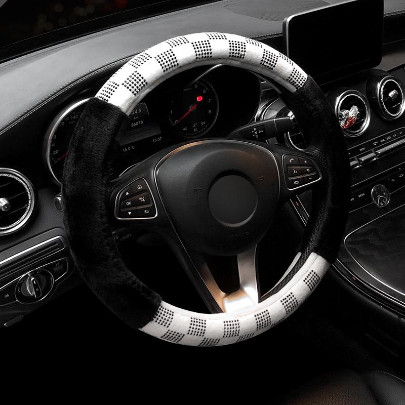 Steering Wheel Covers Sparking Plaid Glitter Car Bling Rhinestone Auto Cover For Girls Accessories WomenSteering
Steering Wheel Covers Sparking Plaid Glitter Car Bling Rhinestone Auto Cover For Girls Accessories WomenSteering
