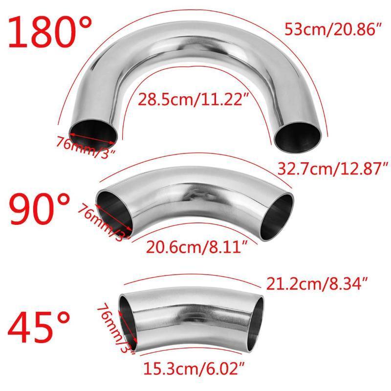 Manifold & Parts 45°/90°/180° 38mm Elbow Connector Pipe Stainless Steel Exhaust Muffler Welded Bend Universal
Manifold & Parts 45°/90°/180° 38mm Elbow Connector Pipe Stainless Steel Exhaust Muffler Welded Bend Universal