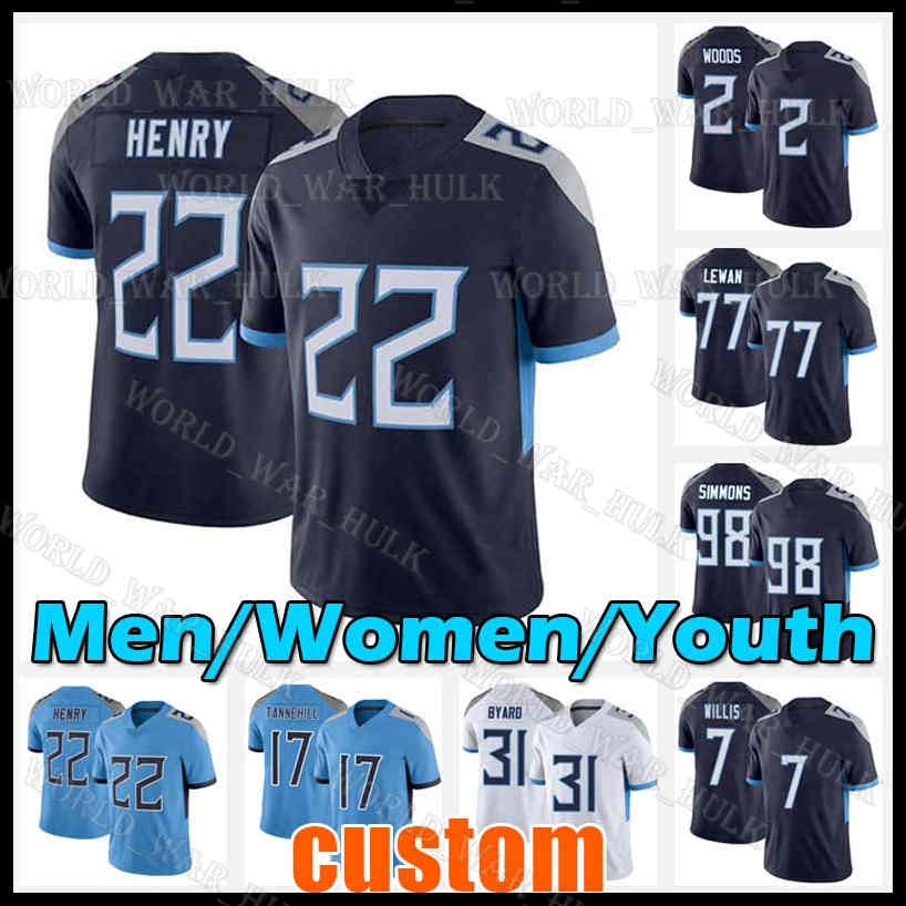 22 Derrick Henry Jersey 23 Trenton Cannon 3 Caleb Farley Elijah Molden Football Eddie George Hassan Haskins 6 Brett Kern 48 Bud Dupree David Long Jr. Isaiah Wilson Burks, Youth custom jersey(t t)
22 Derrick Henry Jersey 23 Trenton Cannon 3 Caleb Farley Elijah Molden Football Eddie George Hassan Haskins 6 Brett Kern 48 Bud Dupree David Long Jr. Isaiah Wilson Burks, Youth custom jersey(t t)