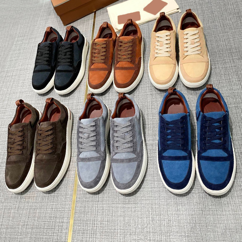 Designer British Style Men Runner Loafers Shoes Suede Leather Loro Walk Knitting Walk Jogging Solid Dress Shoe Size 39-45, Colour 1
Designer British Style Men Runner Loafers Shoes Suede Leather Loro Walk Knitting Walk Jogging Solid Dress Shoe Size 39-45, Colour 1