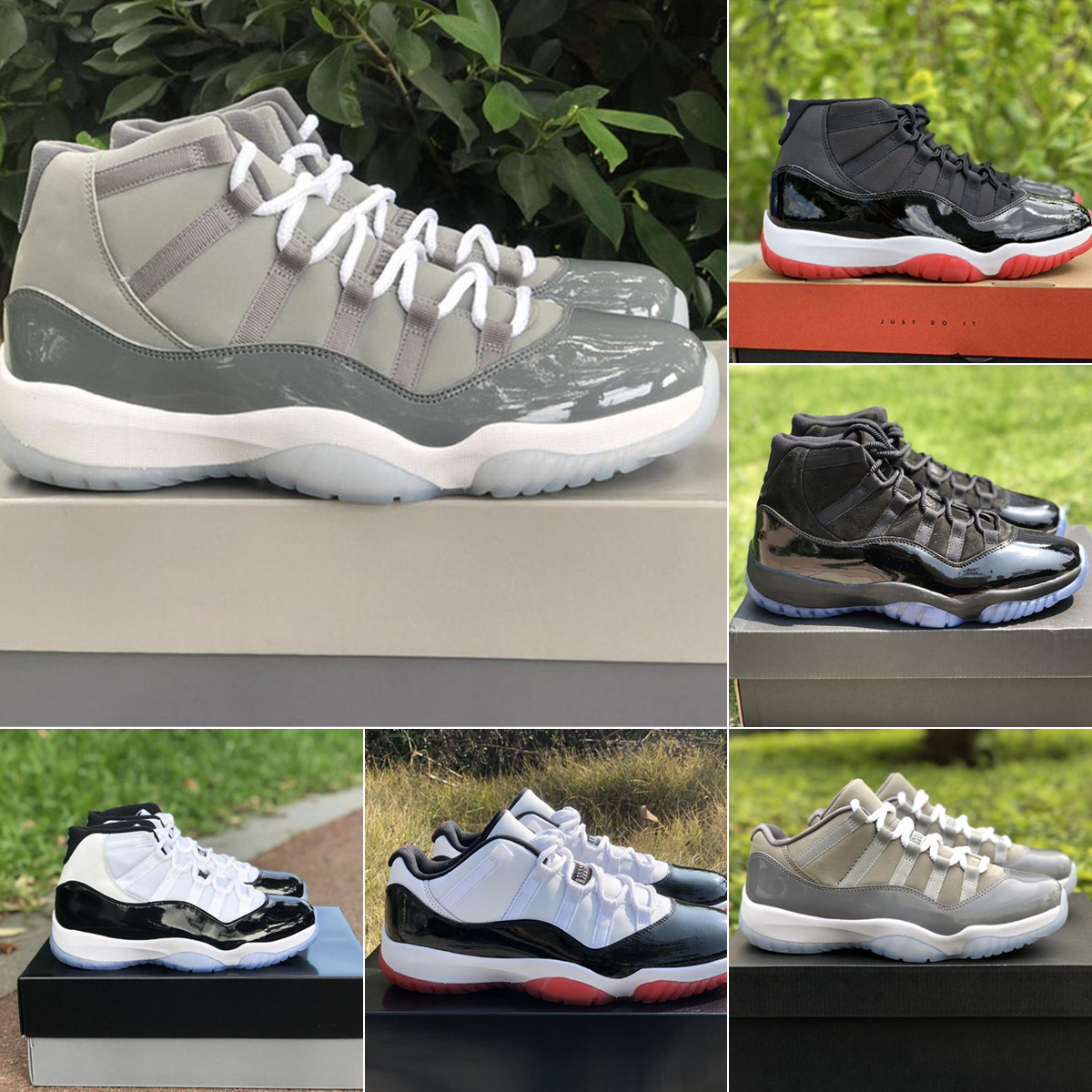 Cool Grey 11 11s OG Basketball Shoes Mens Women Pure Violet Playoffs Bred Legend Gamma Blue Jumpman Jubilee Space Jam Concord 45 Low Citrus Cherry Cap and Gown Sneakers, Other
Cool Grey 11 11s OG Basketball Shoes Mens Women Pure Violet Playoffs Bred Legend Gamma Blue Jumpman Jubilee Space Jam Concord 45 Low Citrus Cherry Cap and Gown Sneakers, Other