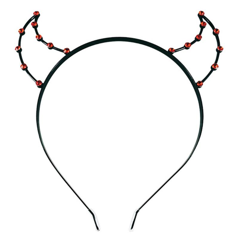 Other Event & Party Supplies Devil Horn Headband Rhinestone Headwear For Halloween Wear Hair Band Shiny Birthday Headpiece
Other Event & Party Supplies Devil Horn Headband Rhinestone Headwear For Halloween Wear Hair Band Shiny Birthday Headpiece