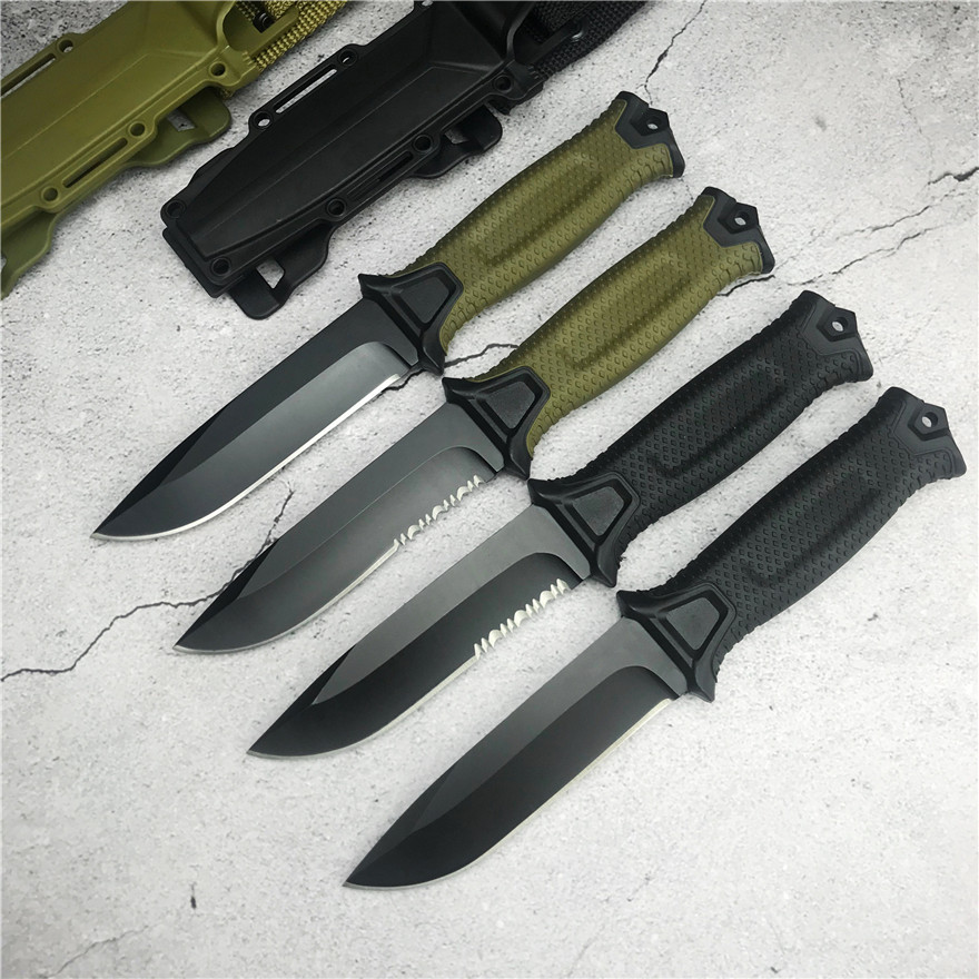 Tops! Cold Steel GB G1500 Survival Straight knife 12C27 Black Titanium Coated Drop Point Blade Outdoor Camping Hiking Hunting Tactical Knives With 1500 Kydex
Tops! Cold Steel GB G1500 Survival Straight knife 12C27 Black Titanium Coated Drop Point Blade Outdoor Camping Hiking Hunting Tactical Knives With 1500 Kydex