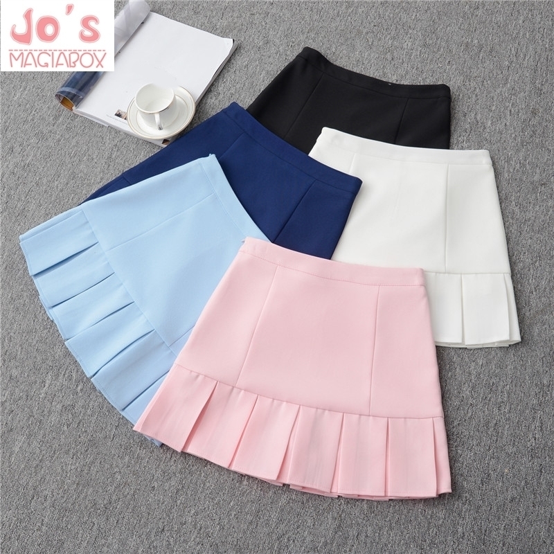 High Waist Pleated ita Aline Office Women Skirts Girls Harajuku Denim Skirts Sailor Mini Japanese School Skirts Ruffles Y200326, Black
High Waist Pleated ita Aline Office Women Skirts Girls Harajuku Denim Skirts Sailor Mini Japanese School Skirts Ruffles Y200326, Black