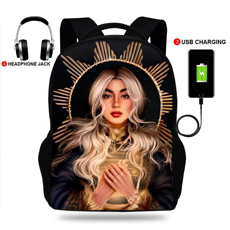 School Bags Customized Backpack USB Show Shadow And Bone Print Students Bag Male Computer, K9771
School Bags Customized Backpack USB Show Shadow And Bone Print Students Bag Male Computer, K9771
