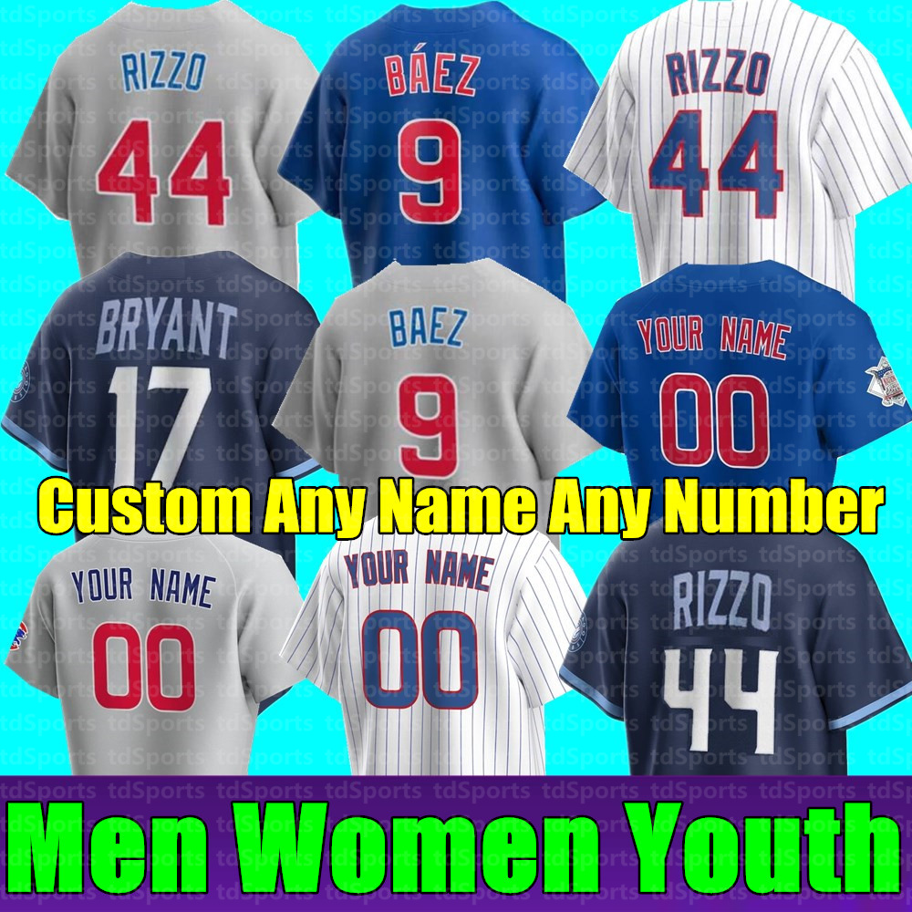 New Chicagos Baseball Jerseys 9 Javier Baez 44 Anthony Rizzo Willson Contreras 17 Kris Bryant Ryne Sandberg jason heyward ian happ cubs Men Women Kids youth, As shown in illustration
New Chicagos Baseball Jerseys 9 Javier Baez 44 Anthony Rizzo Willson Contreras 17 Kris Bryant Ryne Sandberg jason heyward ian happ cubs Men Women Kids youth, As shown in illustration