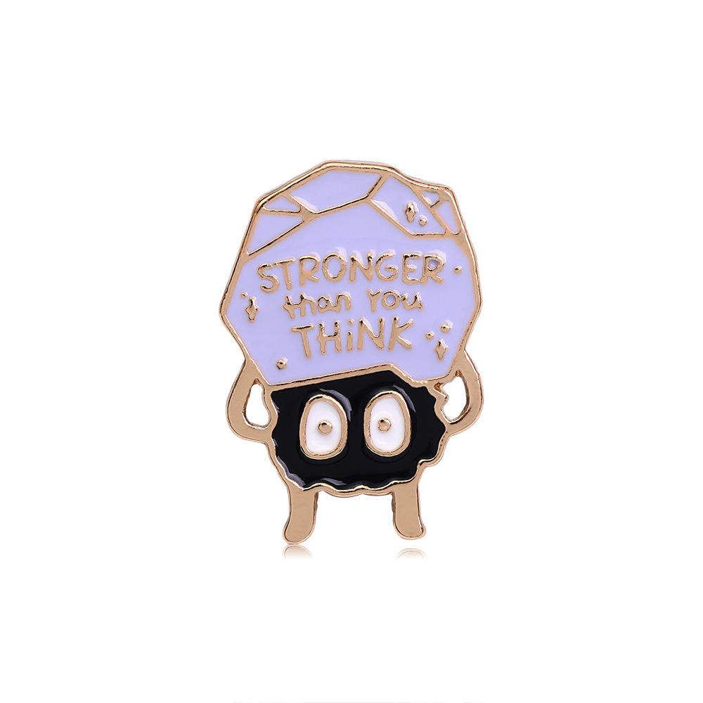 Spirited Away Stronger Soot Sprite Brooch Pins Enamel Metal Badges Lapel Pin Brooches Jackets Jeans Fashion Jewelry Accessories Factory, As picture
Spirited Away Stronger Soot Sprite Brooch Pins Enamel Metal Badges Lapel Pin Brooches Jackets Jeans Fashion Jewelry Accessories Factory, As picture