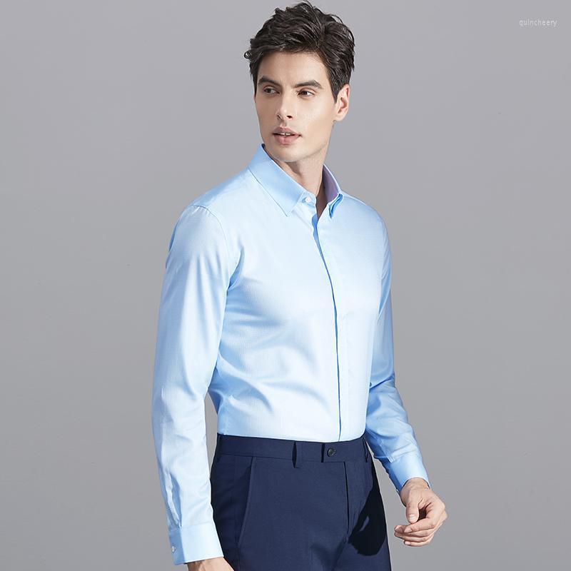Men's Dress Shirts Cotton High Quality Regular Fit Long Sleeve Solid Color Formal Business Meeting Suit White Shirt For MenMe, 01
Men's Dress Shirts Cotton High Quality Regular Fit Long Sleeve Solid Color Formal Business Meeting Suit White Shirt For MenMe, 01