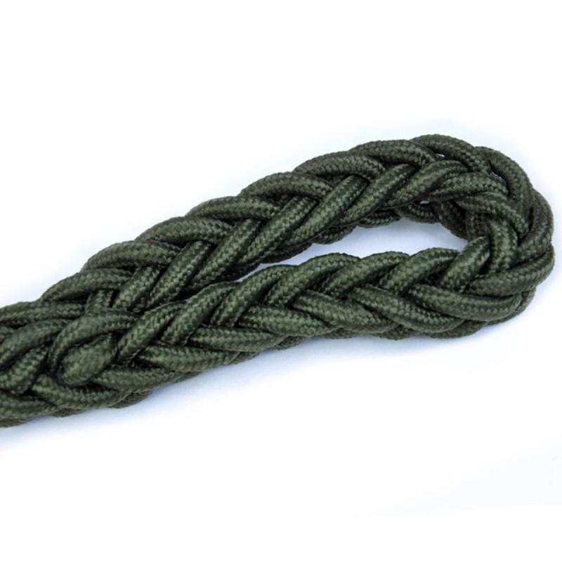 Update Dog Collars & Leashes Large Leash Heavy Duty Rope Braided Big Training For Medium Dogs Durable Nylon Pet Leads 110Cm Blackdog