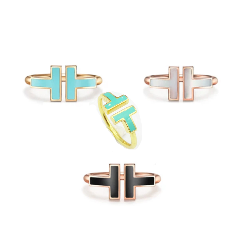 New Blue Pouch double T-shaped open women wedding ring 925 sterling silver Band Rings 11 with original logo fashion woman jewelry279I
New Blue Pouch double T-shaped open women wedding ring 925 sterling silver Band Rings 11 with original logo fashion woman jewelry279I