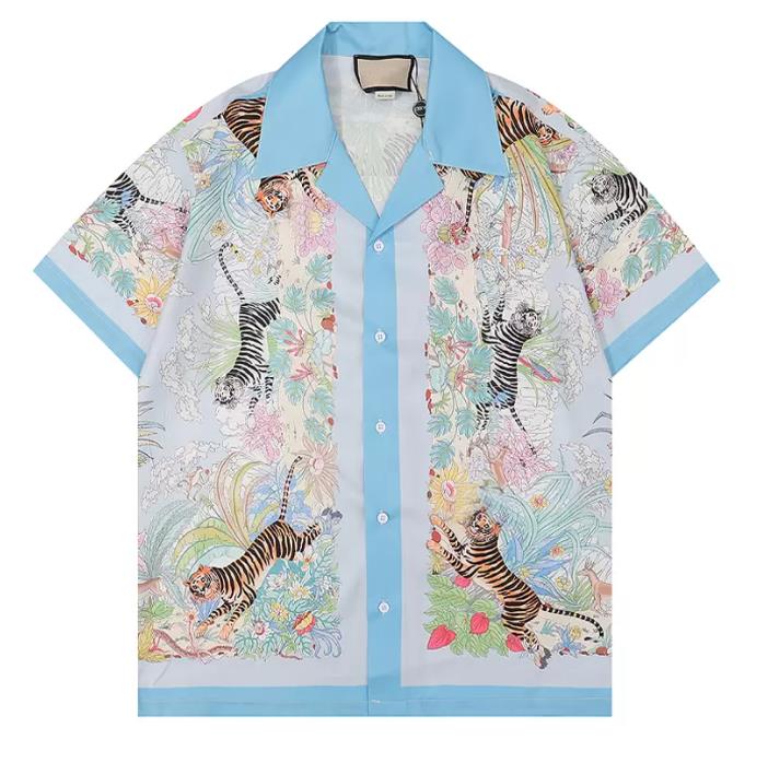 guccie Designer Shirts Mens Fashion Tiger Bowling Shirt Hawaii Floral Casual Shirts Men Slim Fit Short Sleeve Dress guccy, Hi
guccie Designer Shirts Mens Fashion Tiger Bowling Shirt Hawaii Floral Casual Shirts Men Slim Fit Short Sleeve Dress guccy, Hi