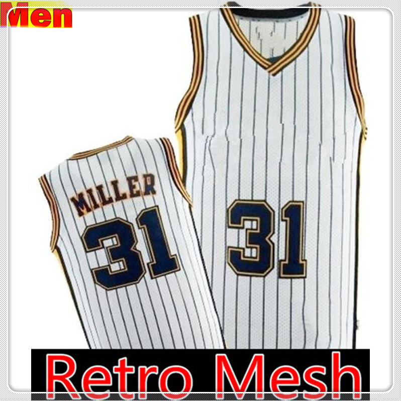 Reggie 31 Miller Jersey Russell 4 Westbrook Basketball Jerseys Red Blue White Black Grey M XL XXL
Reggie 31 Miller Jersey Russell 4 Westbrook Basketball Jerseys Red Blue White Black Grey M XL XXL