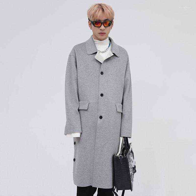 Men's Wool & Blends Mens Wear Autumn Winter Korean Design Woolen Coat 2022 Ins Chic Loose Side Breasted Cut Edge Single Tweed Viol22 T220810, Coffee
Men's Wool & Blends Mens Wear Autumn Winter Korean Design Woolen Coat 2022 Ins Chic Loose Side Breasted Cut Edge Single Tweed Viol22 T220810, Coffee