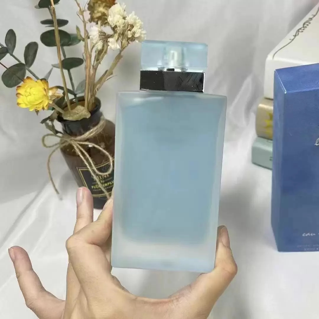

2022 perfumes Light Blue Intense Cologne Lady Famous Perfume Fragrance for Woman 100ml EDP Natural Spray Parfum Designer Pleasant Fragrances