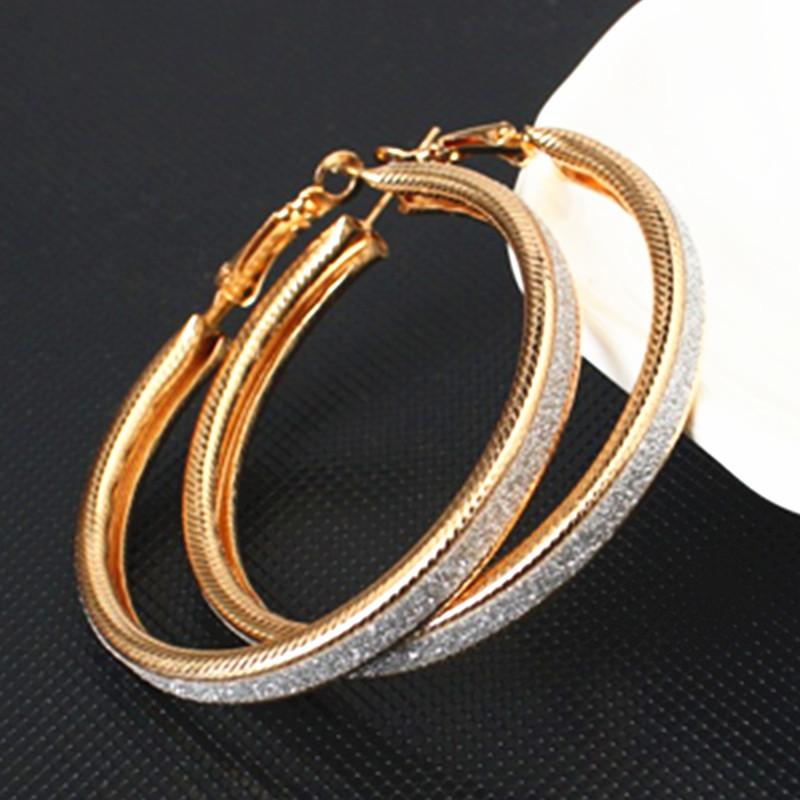 Hoop & Huggie Large Crystal Earrings Matte Fashion Simple Round Shiny CZ Big Earring Jewelry For Women Party GiftHoop
Hoop & Huggie Large Crystal Earrings Matte Fashion Simple Round Shiny CZ Big Earring Jewelry For Women Party GiftHoop