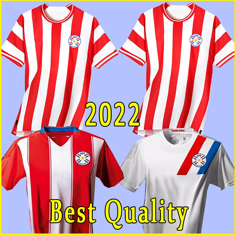 22 23 Paraguay SOCCER JERSEY 2022 2023 Alderete Balbuena Alonso Almiron Gomez Villasanti football shirts home away third, Home+patch
22 23 Paraguay SOCCER JERSEY 2022 2023 Alderete Balbuena Alonso Almiron Gomez Villasanti football shirts home away third, Home+patch