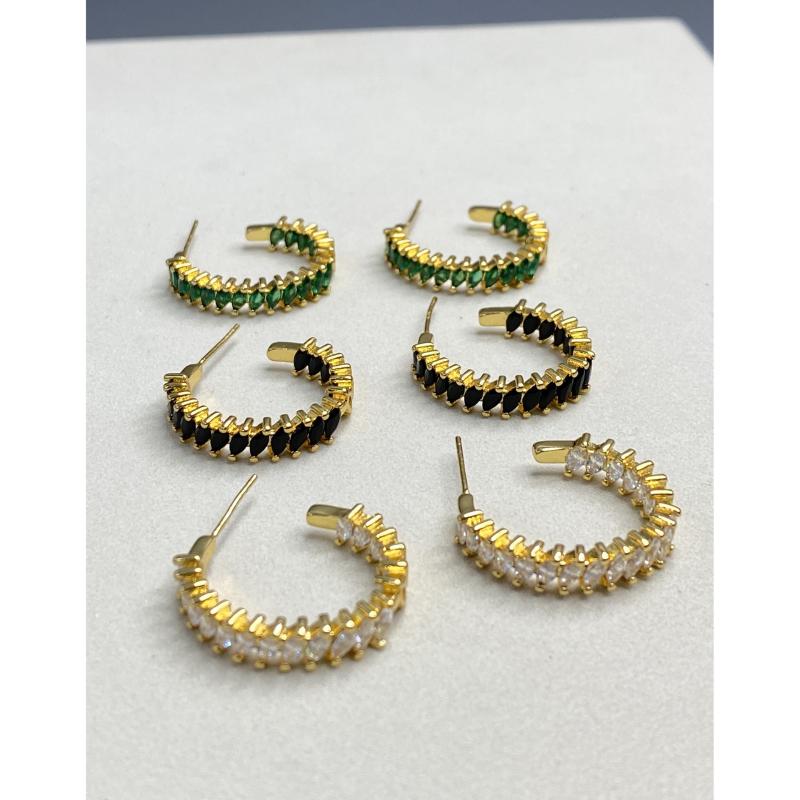 Clip-on & Screw Back Internet Celebrity High-Grade Zircon Temperament Earrings Personalized Simple All-Match Ear JewelryClip-on
Clip-on & Screw Back Internet Celebrity High-Grade Zircon Temperament Earrings Personalized Simple All-Match Ear JewelryClip-on