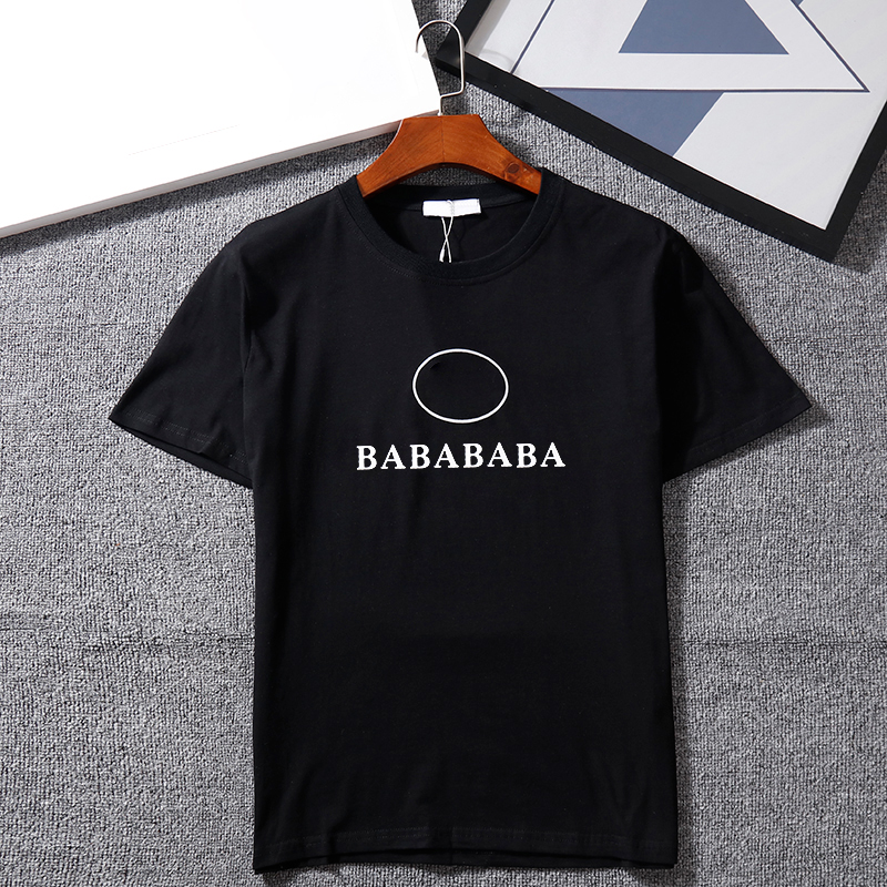 

22SS Mens T Shirt with Letter Printed Men Women Tee Polo Fashion Summer Tees Short Sleeve Crew Neck Casual T-shirt homme Clothes S-2XL, No4