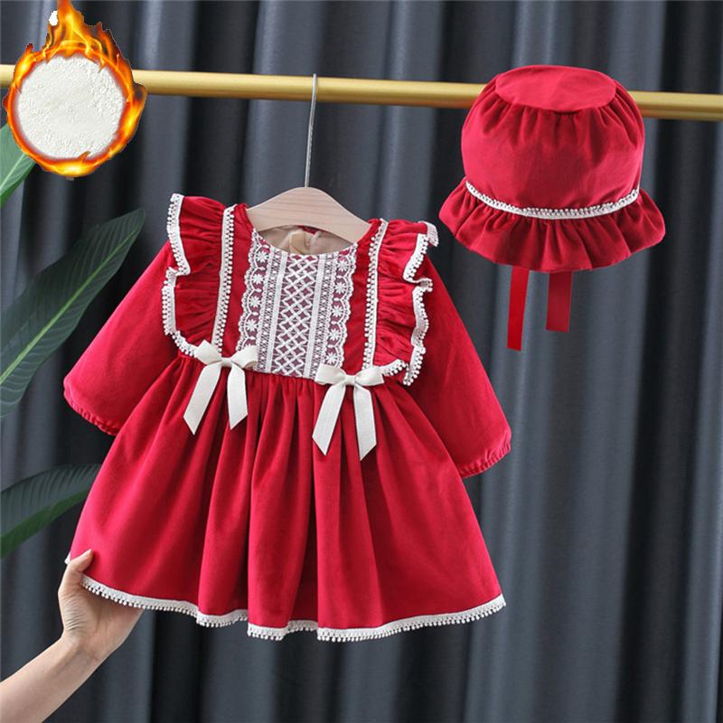 Girl's Dresses 2022 Girl Kid's Dress For Born Baby Costume Plus Velvet Princess Kids Clothes Autumn Winter Long Sleeve DressesGirl's, Red
Girl's Dresses 2022 Girl Kid's Dress For Born Baby Costume Plus Velvet Princess Kids Clothes Autumn Winter Long Sleeve DressesGirl's, Red