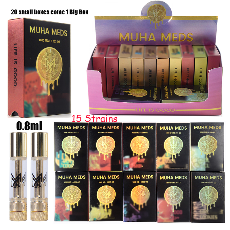 MUHA MEDS Atomizers Empty Vape Cartridges Live Resin Dab Pen Gold Thick Oil 0.8ml Carts Glass Tank E Cigarettes 510 Thread Wax For Wholesale
MUHA MEDS Atomizers Empty Vape Cartridges Live Resin Dab Pen Gold Thick Oil 0.8ml Carts Glass Tank E Cigarettes 510 Thread Wax For Wholesale