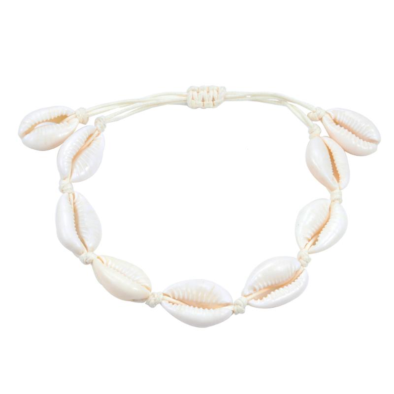 Beaded Strands Colors Boho Summer Natural Shell Bracelet Holiday Beach Accessories For Girls Handmade Adjustable Anklet Conch Seashell Bangl
Beaded Strands Colors Boho Summer Natural Shell Bracelet Holiday Beach Accessories For Girls Handmade Adjustable Anklet Conch Seashell Bangl