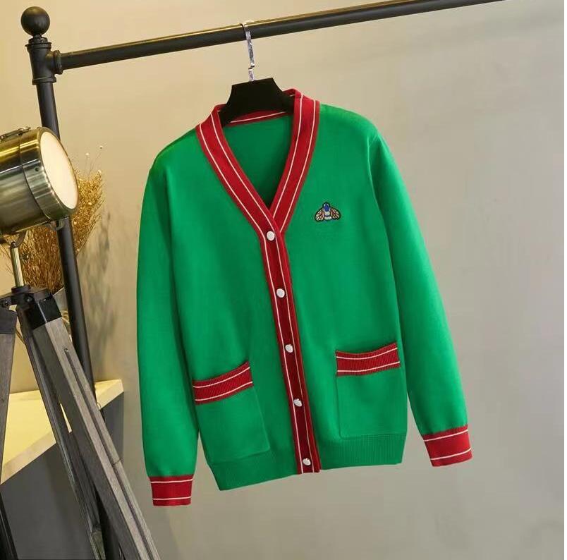 New Woman Sweaters Korean Elasticity Long Sleeve GGity Letter V Neck Embroidery Honey Knitwear Tops, 07
New Woman Sweaters Korean Elasticity Long Sleeve GGity Letter V Neck Embroidery Honey Knitwear Tops, 07