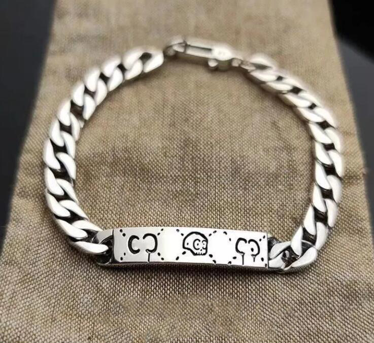 Bracelets high quality letter G luxury jewelry gold chain pendants freeshipping bijoux designer cci original packaging Skull bracelet titanium steel Punk
Bracelets high quality letter G luxury jewelry gold chain pendants freeshipping bijoux designer cci original packaging Skull bracelet titanium steel Punk