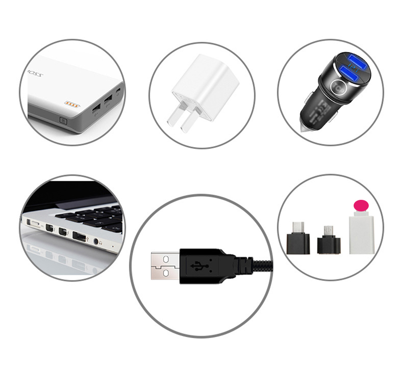 LED Car Roof Star Projector Lamp USB Decorative Light Adjustable Interior Decor Light Indoor environment starry sky