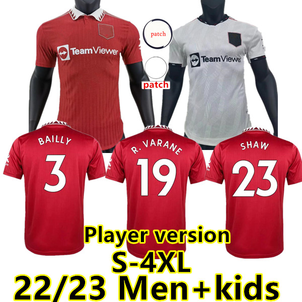 S-4XL 22 23 Manchester SANCHO Soccer Jerseys VARANE BRUNO FERNANDES RASHFORD POGBA United Jersey Kids Man kit Football Shirt TELLES fans player version equipment, 21/22 3rd
S-4XL 22 23 Manchester SANCHO Soccer Jerseys VARANE BRUNO FERNANDES RASHFORD POGBA United Jersey Kids Man kit Football Shirt TELLES fans player version equipment, 21/22 3rd