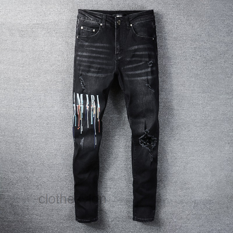 Jeans Shirts Designer Amirs T 2022 Jean PAINT DROP Casual Hip Hop Worn Out and Washed Splash Ink Color Painting Slim Fit Men's #830, As shown in figure
Jeans Shirts Designer Amirs T 2022 Jean PAINT DROP Casual Hip Hop Worn Out and Washed Splash Ink Color Painting Slim Fit Men's #830, As shown in figure