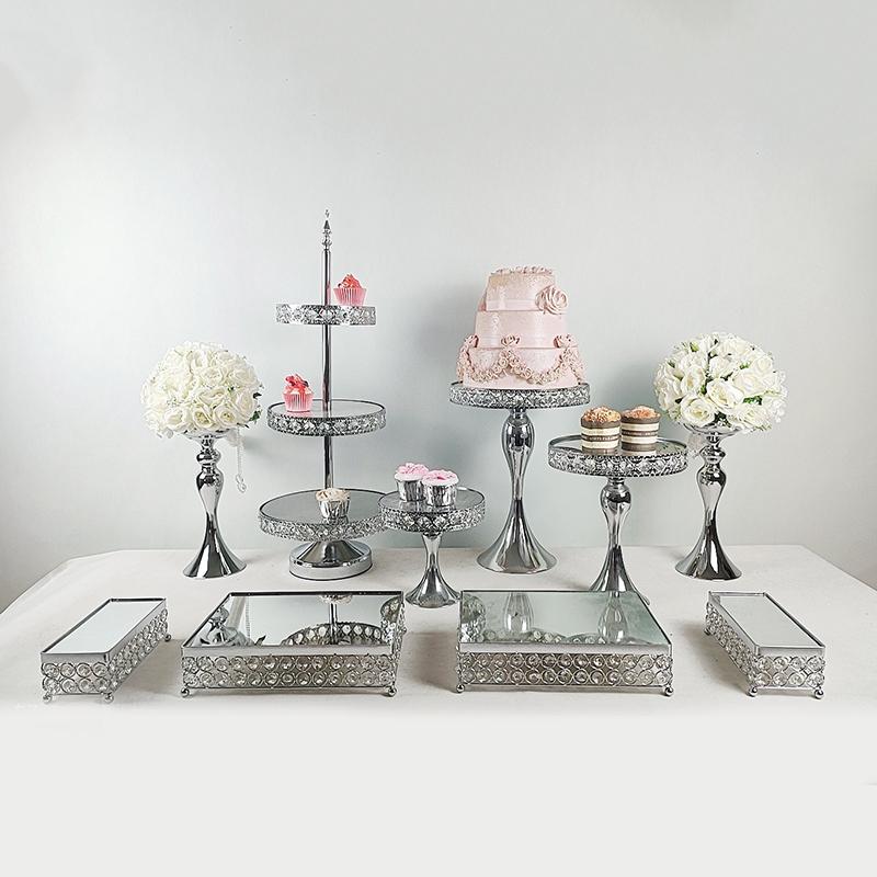 Other Bakeware 1pcs Mirror Cake Stand Set Display Wedding Birthday Party Dessert Cupcake Plate Rack
Other Bakeware 1pcs Mirror Cake Stand Set Display Wedding Birthday Party Dessert Cupcake Plate Rack