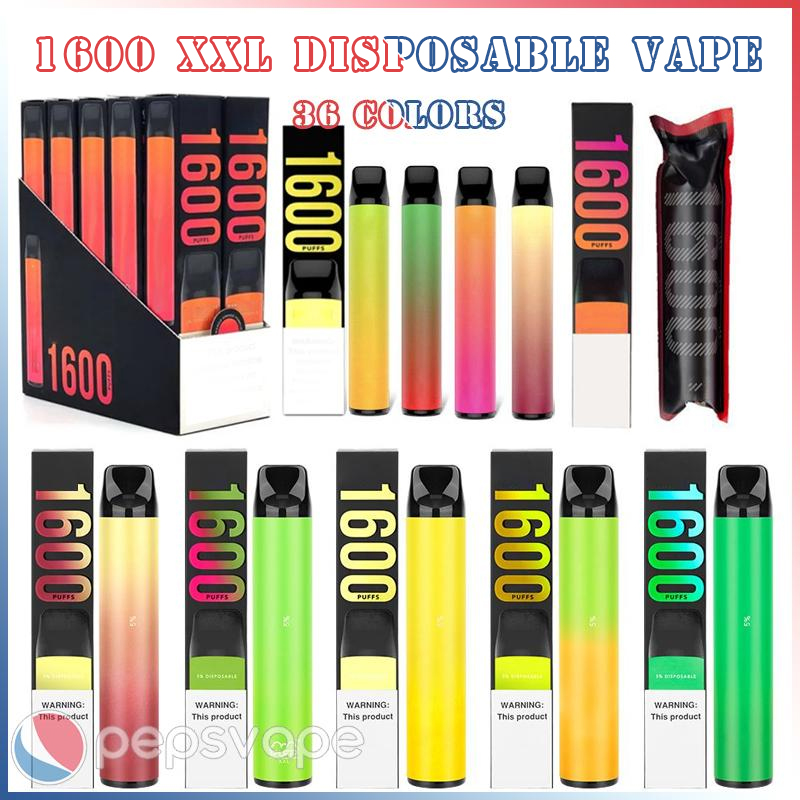 E Cigarettes P1600 XXL Disposable Vapes Pod Device 1600 puffs 36 Colors 1000mah Battery 6.5ml Tank PK BangXXL Air Bar Plus Kits Stick Portable Vape bang Elf Hyppe
E Cigarettes P1600 XXL Disposable Vapes Pod Device 1600 puffs 36 Colors 1000mah Battery 6.5ml Tank PK BangXXL Air Bar Plus Kits Stick Portable Vape bang Elf Hyppe