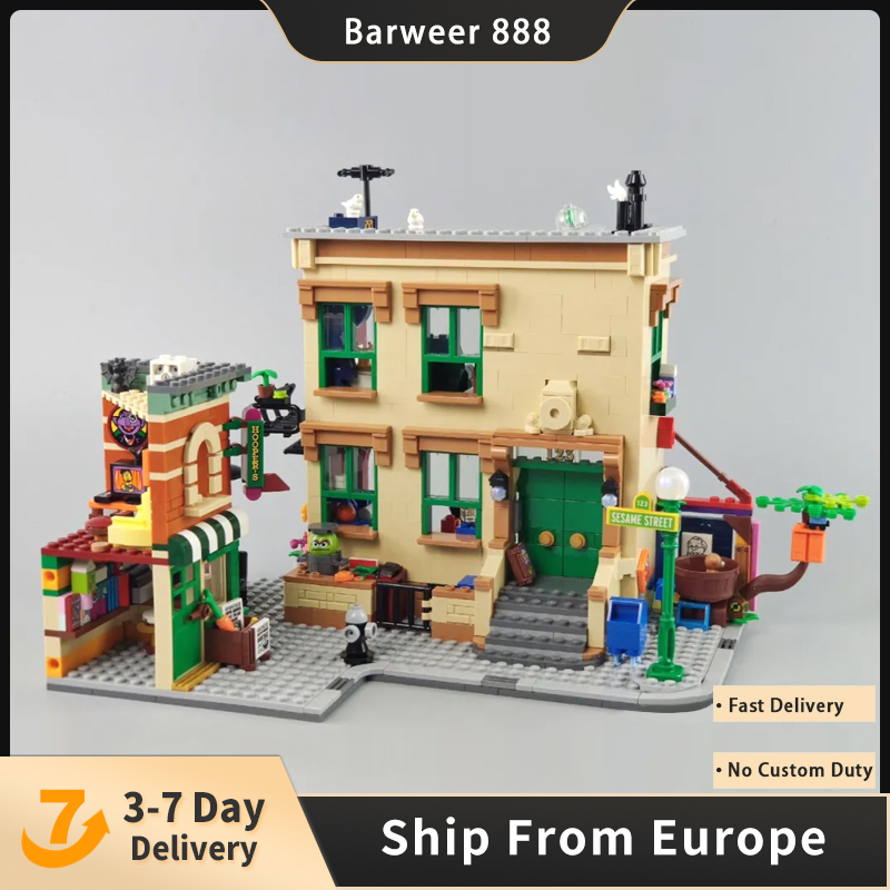 6622 Creator Block Ideas Street 123 Sesame Street 1367pcs Building Blocks Bricks Toys Kids Gift Compatible 21324
6622 Creator Block Ideas Street 123 Sesame Street 1367pcs Building Blocks Bricks Toys Kids Gift Compatible 21324