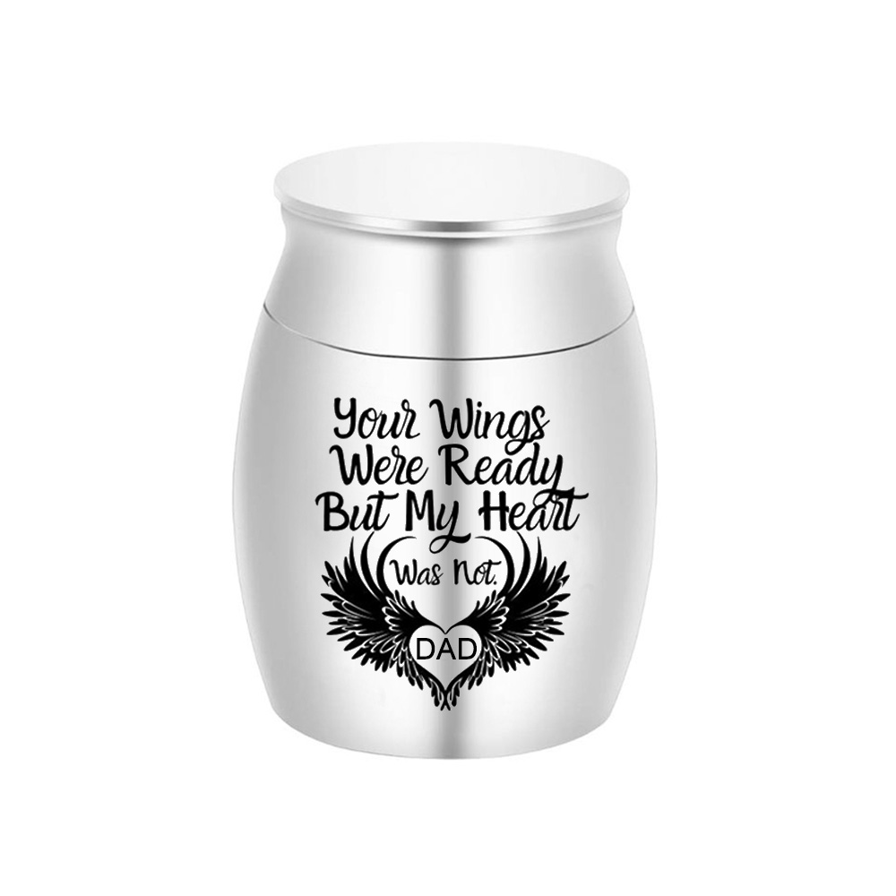 30x40mm Engravable Angel Wing Dad Cremation Pendant Urn for Pet Human Ashes Casket Funeral Memorial Cat Dog Keepsake Urns to Women Men
30x40mm Engravable Angel Wing Dad Cremation Pendant Urn for Pet Human Ashes Casket Funeral Memorial Cat Dog Keepsake Urns to Women Men