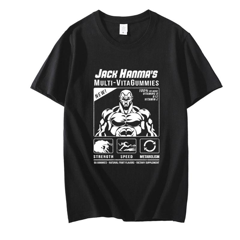 Men's T-Shirts Short Sleeve Fashion Cool Summer Tops O Neck Yujiro Fighting Fighter Tee Baki Hanma The Grappler Print Manga T Shirt, Black
Men's T-Shirts Short Sleeve Fashion Cool Summer Tops O Neck Yujiro Fighting Fighter Tee Baki Hanma The Grappler Print Manga T Shirt, Black