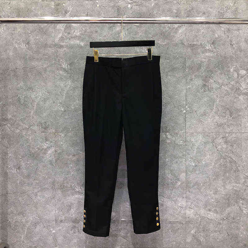 TB THOM Fashion Cropped Pants Men Casual Suit Pants Gold Buckle Design Business Striped Spring And Autumn Formal Trousers ins, As shown
TB THOM Fashion Cropped Pants Men Casual Suit Pants Gold Buckle Design Business Striped Spring And Autumn Formal Trousers ins, As shown